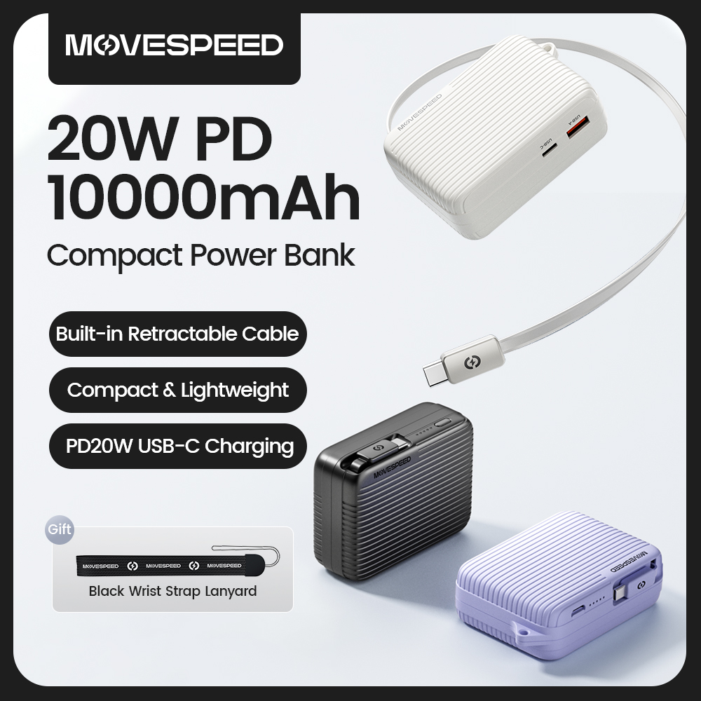 Un power bank compacto que no te deja colgado