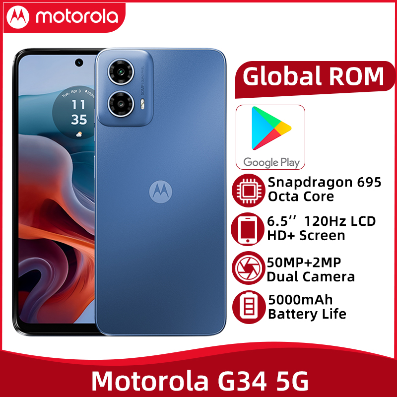 Motorola Moto G34 5G: Potencia y Estilo al Alcance de Tu Mano