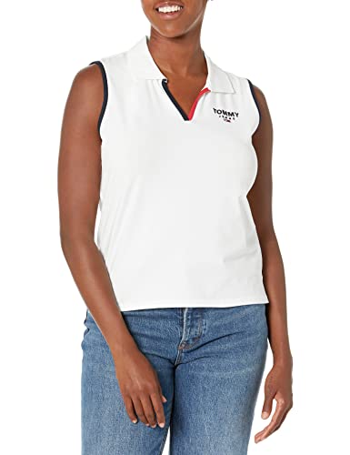 ELEVATE TU ESTILO CON ESTA POLO ELEGANTE: La camiseta TOMMY HILFIGER para mujer combina comodidad y sofisticación para destacar en cualquier ocasión con su cuello JOHNNY y tono BRILLANTE.