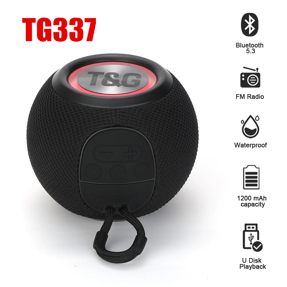 Altavoz Bluetooth TG337: Potencia y Portabilidad en Uno