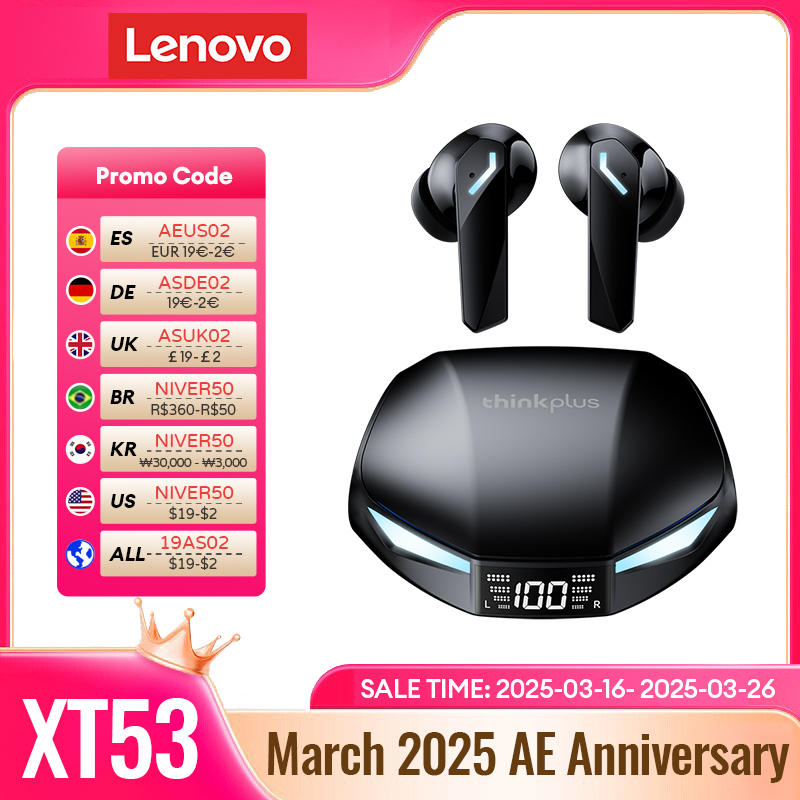 Lenovo GM2 Pro Max XT53: Auriculares Bluetooth en Oferta