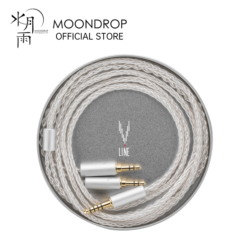 Mejora tu sonido con el cable MOONDROP LINE V LINE W