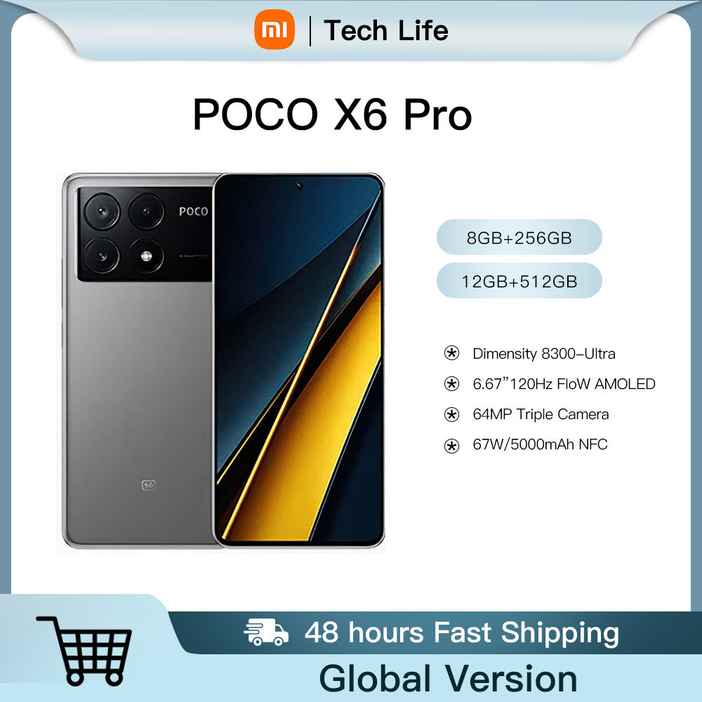 POCO X6 Pro 5G: Potencia y Estilo en tus Manos