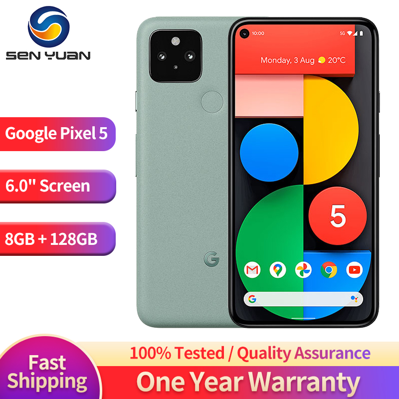 Google Pixel 5 5G: Tecnología y Estilo en tus Manos