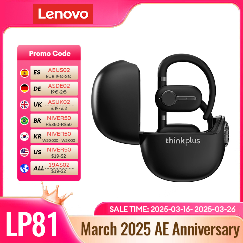 Lenovo LP81 OWS: Auriculares Bluetooth en Oferta