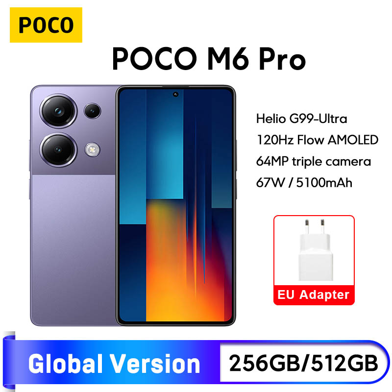 POCO M6 Pro: Potencia y Versatilidad al Alcance de Tu Mano