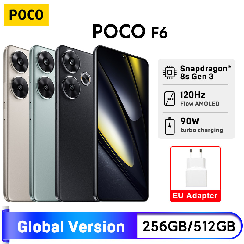 Captura cada detalle con velocidad de élite: el POCO F6 5G combina un Snapdragon®8s Gen 3, pantalla AMOLED de 120Hz y carga ultrarrápida de 90W para usuarios que exigen rendimiento sin límites.