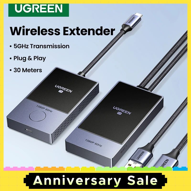 UGREEN HDMI Extender: Conexión Inalámbrica Sin Límites