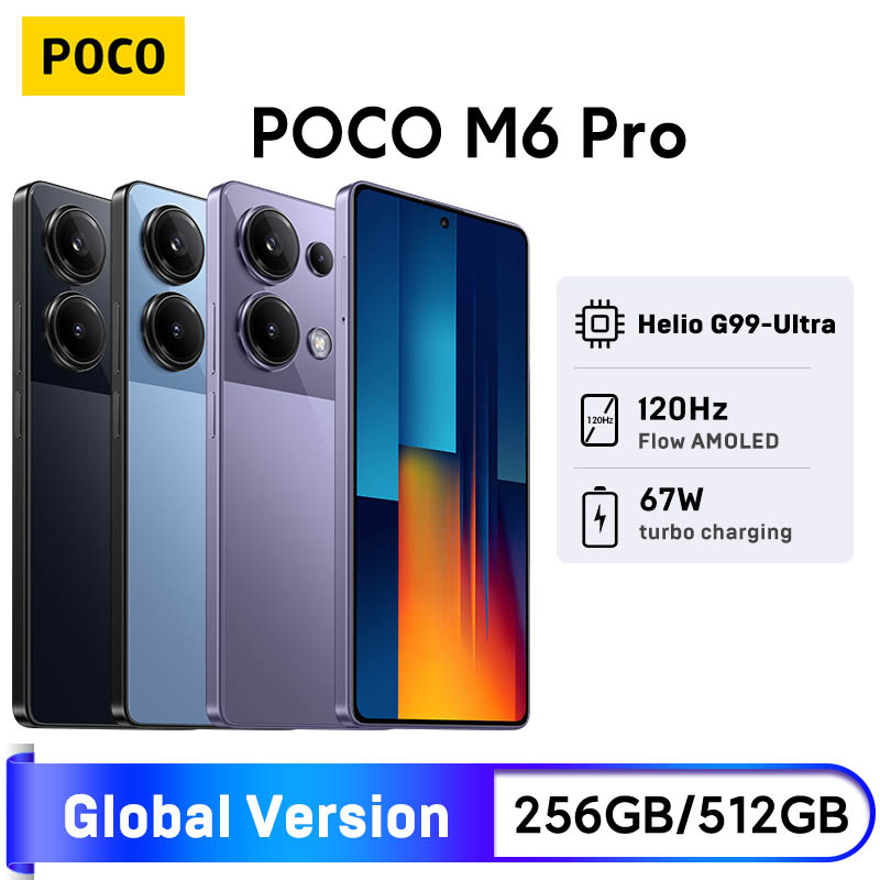 POCO M6 Pro: Potencia y Estilo en tu Mano