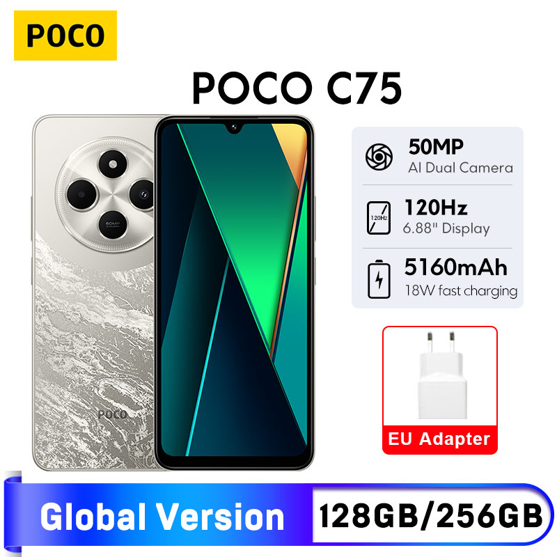 POCO C75: Potencia y Estilo en un Solo Smartphone