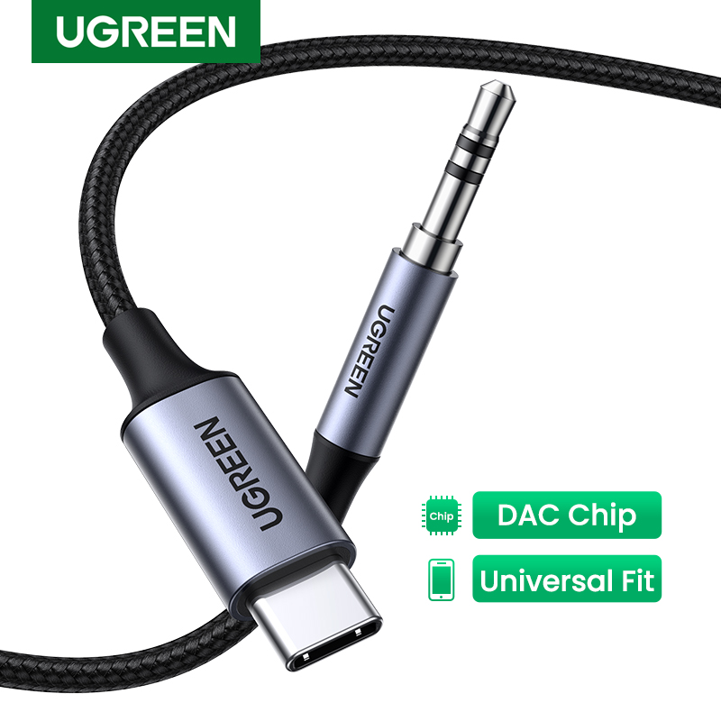 Escucha tu música sin límites, el cable UGREEN USB C a 3.5mm te brinda conexión estable y calidad de sonido excepcional en cualquier dispositivo
