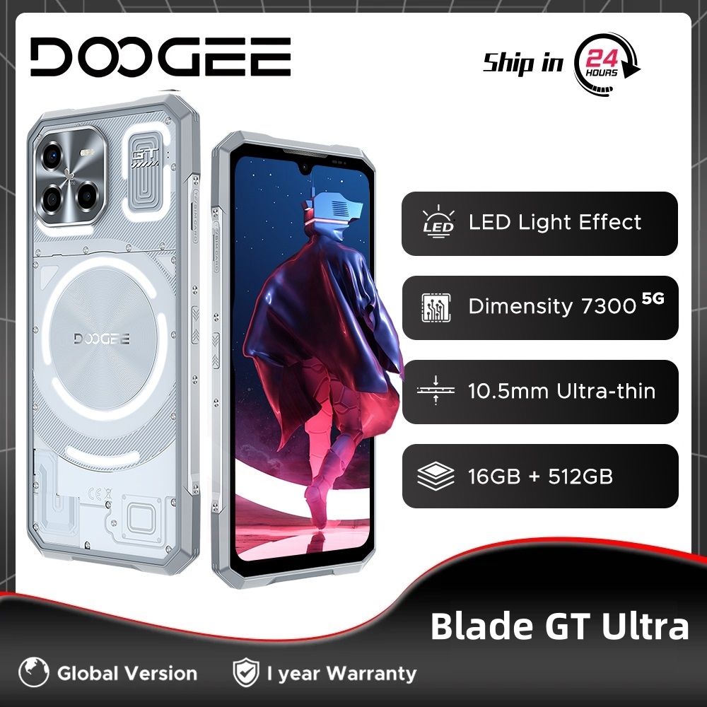 Domina la aventura sin límites: Descubre el DOOGEE BLADE GT ULTRA 5G con 16GB RAM + 512GB ROM y pantalla 120Hz - Resistencia y potencia en tus manos