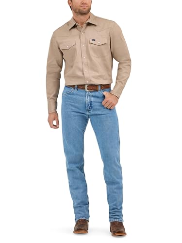 Olvídate de cambiar de camisa cada semana: la WRANGLER VAQUERA resiste lavados extremos con su tejido ultraduradero y broches a presión instantáneos, una oferta limitada para trabajadores exigentes.