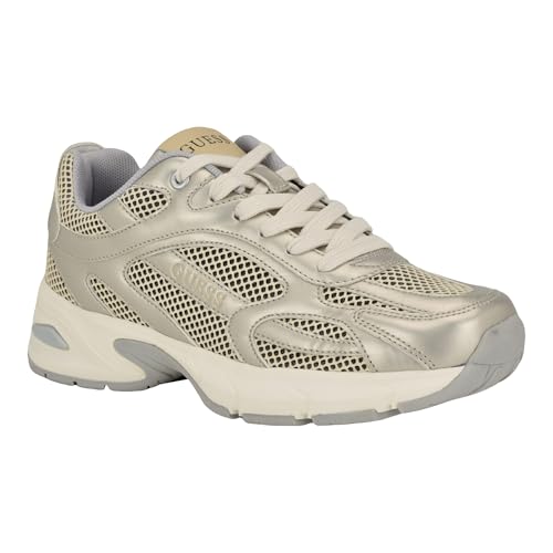 GUESS Tenis Lotty para Mujer - Oro/Negro