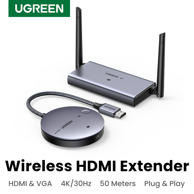 Kit inalámbrico UGREEN: video 4K sin cables