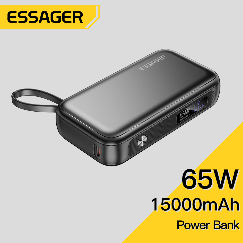 Essager Power Bank 15000mAh: Carga Rápida y Portabilidad