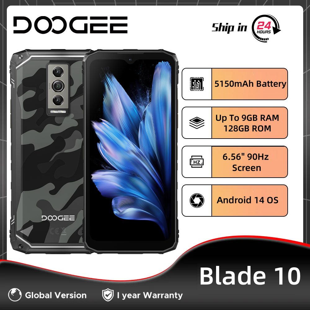 DOOGEE Blade10: Resistencia y Potencia en un Solo Teléfono