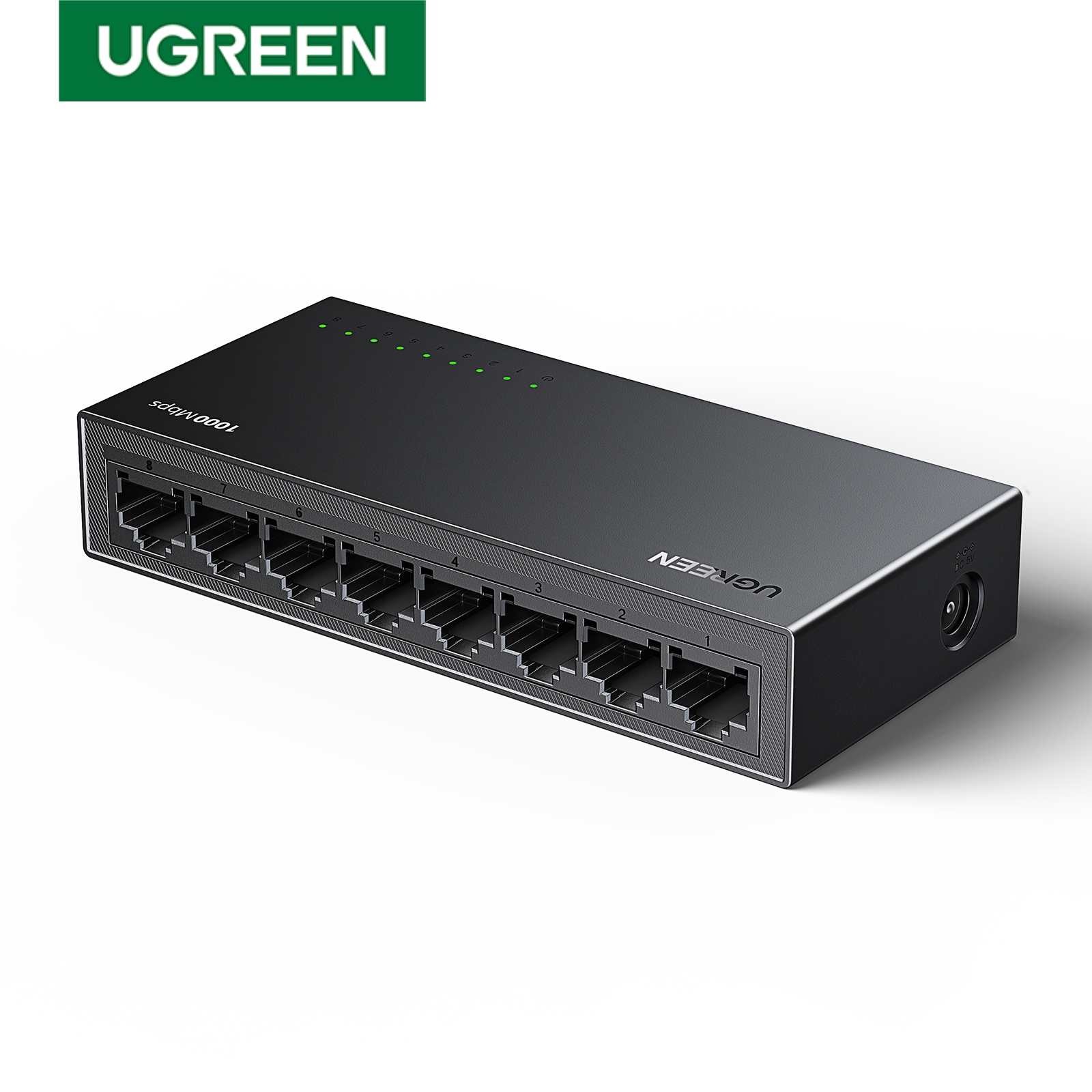 Multiplica tu velocidad de red sin complicaciones: Descubre cómo el UGREEN ETHERNET SWITCH 8 PUERTOS optimiza tu conexión Gigabit para streaming y teletrabajo