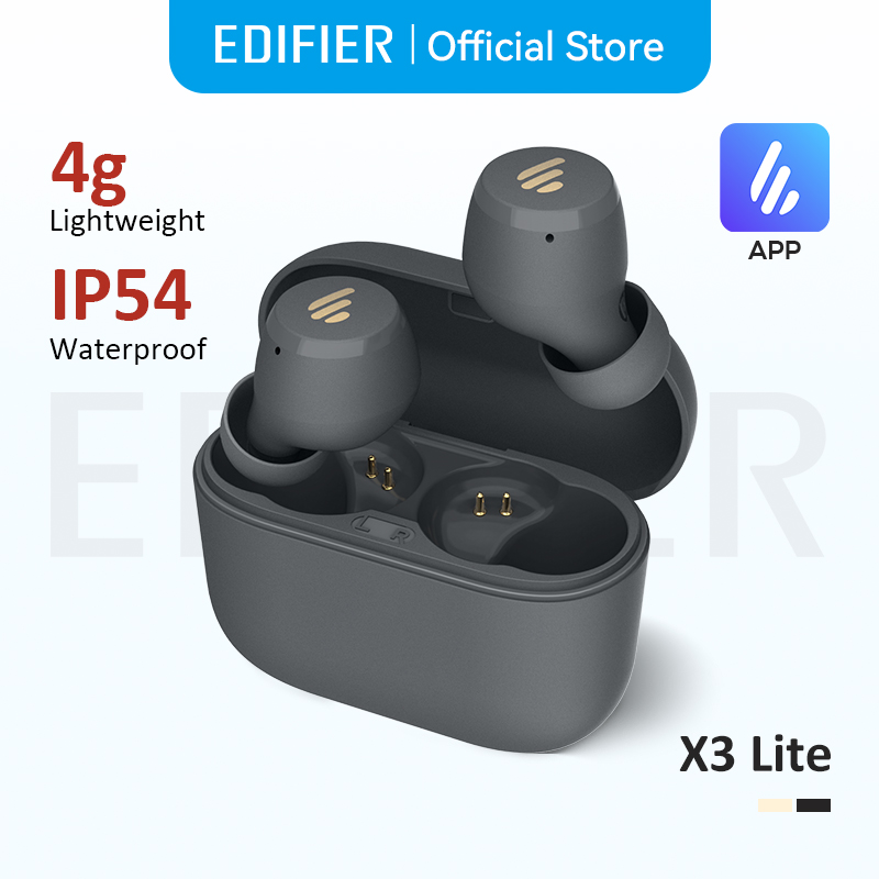 Olvídate de cargar tus auriculares cada día: con 24 horas de autonomía y Bluetooth 5.3, los EDIFIER X3 X3 Lite te ofrecen sonido impecable y son tus compañeros ideales para viajes y entrenamientos.