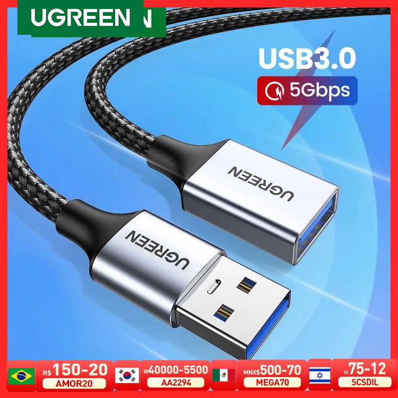 Ugreen Cable de Extensión USB 3.0: Conexión Sin Límites