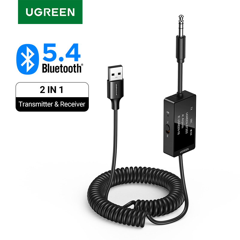 UGREEN Bluetooth 5.4: Adaptador de Música Inalámbrico