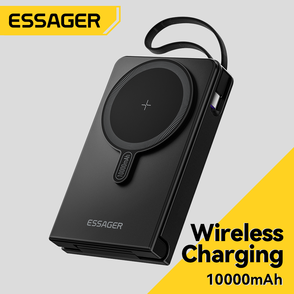 Essager 10000mAh: Cargador Magnético 5 en 1