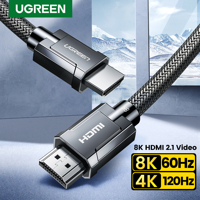Cable UGREEN 8K: Conexión de cine en casa