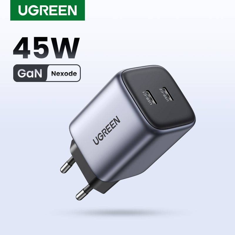 Revisión del cargador UGREEN GaN 45W: compacto y veloz