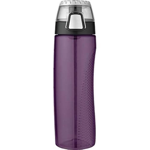 Mantén tu hidratación bajo control con la avanzada BOTELLA THERMOS TRITAN: tecnología de medición precisa en un diseño ergonómico de 24 oz para un rendimiento óptimo