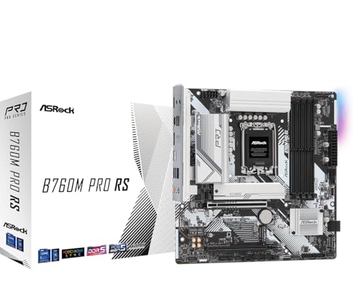 Tu PC por fin volará con estabilidad extrema, y es que la ASROCK B760M PRO RS con soporte DDR5 7200MHz y PCIe Gen5 ofrece un rendimiento sin límites en una oferta imperdible para gamers y creadores de contenido.