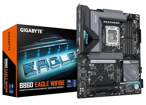 Potencia tu PC al máximo con la PLACA BASE GIGABYTE B860 EAGLE WIFI6E: Tecnología de última generación para gamers y profesionales que exigen velocidad, estabilidad y conectividad sin límites.