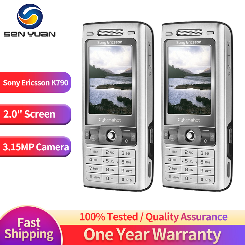 Revive la era dorada de los móviles con 3.15MP de calidad fotográfica, gracias al SONY ERICSSON K790 que fusiona nostalgia y funcionalidad en una oferta imperdible para coleccionistas y amantes del retro.