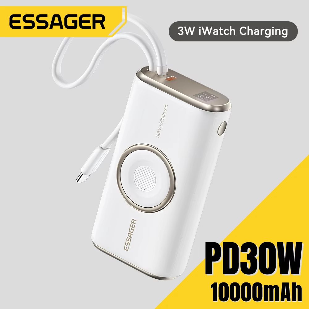 Essager Power Bank 30W: Energía Portátil para Todos