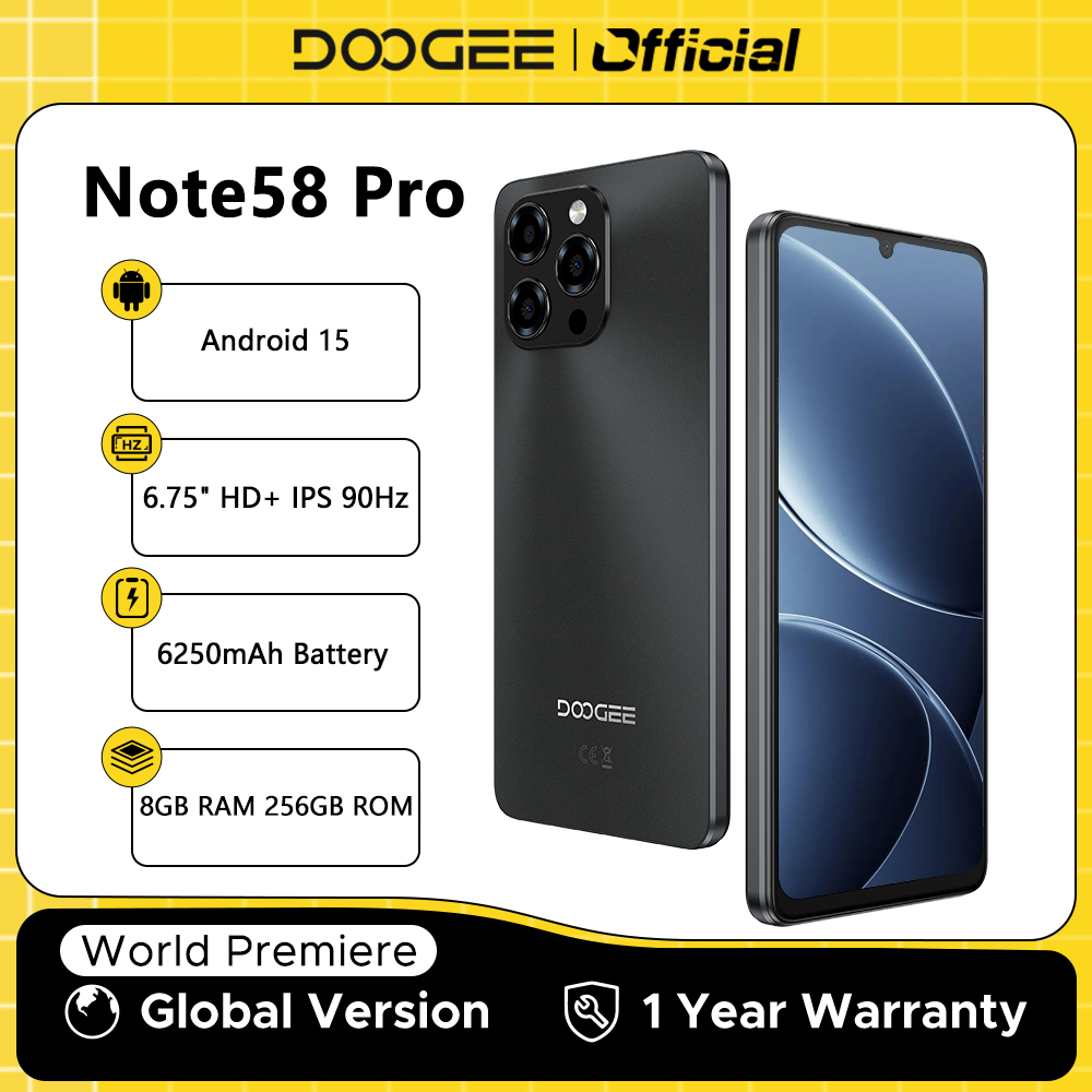 Análisis del DOOGEE Note58 Pro: batería gigante y Android 15