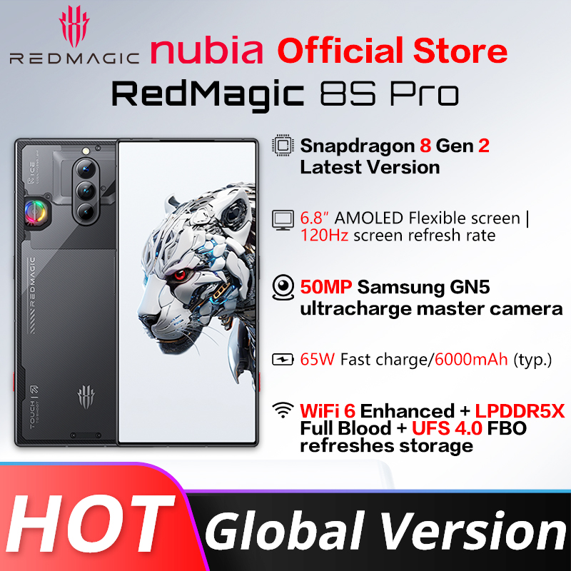 Redmagic 8s Pro 5G: Potencia y Velocidad en tus Manos