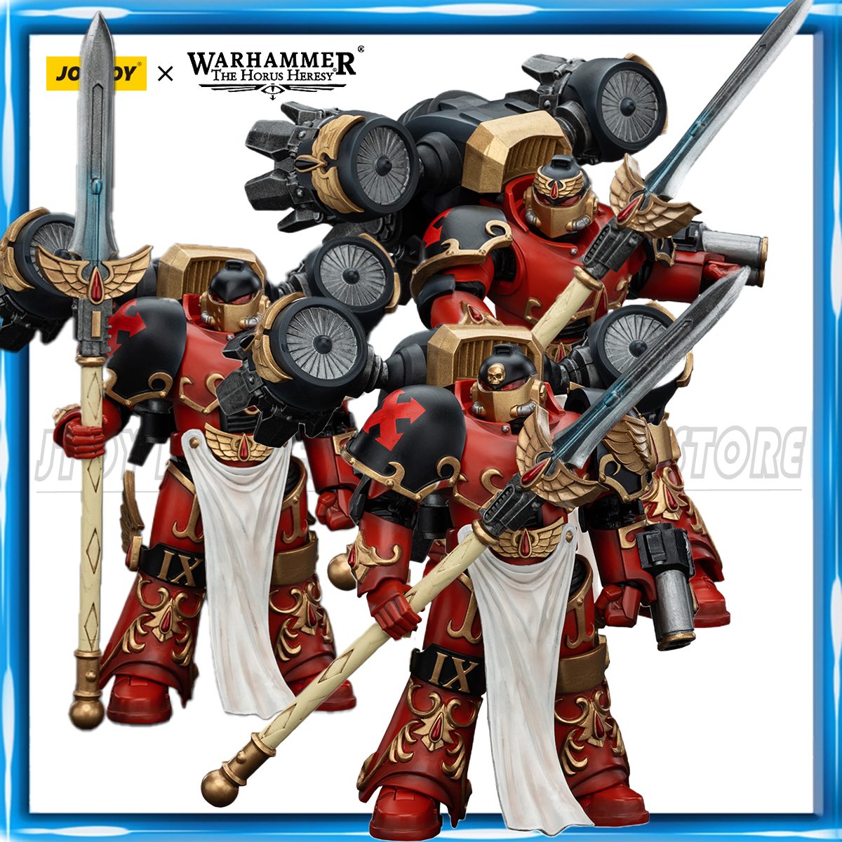 JOYTOY 1/18 Blood Angels Dawnbreaker Cohort en Oferta