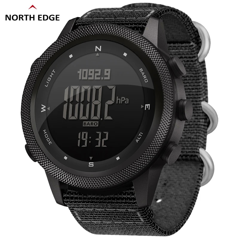 Controla tus aventuras con precisión militar: el NORTH EDGE APACHE-46 combina un diseño robusto con sensores profesionales para deportistas extremos, ahora en oferta limitada.