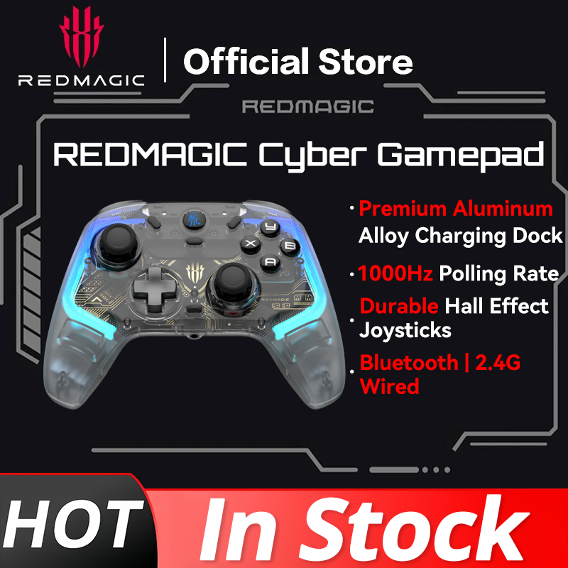 Domina los eSports con PRECISIÓN PROFESIONAL: El MANDO REDMAGIC CYBER GAMEPAD se adapta a iPhone y Android para una EXPERIENCIA COMPETITIVA sin límites - ¡Tu aliado en la victoria digital!