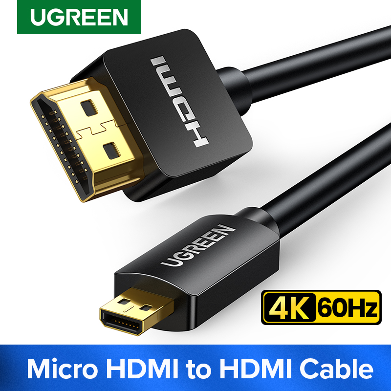 Cable UGREEN Micro HDMI: calidad 4K para tus dispositivos pequeños