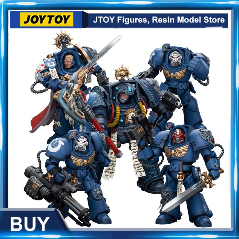 JOYTOY Warhammer 40K Ultramarines Terminator Squad