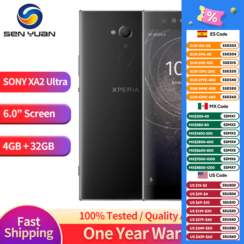 Fotos profesionales y multitarea sin límites: el SONY XPERIA XA2 ULTRA combina su cámara de 23MP con 4GB de RAM en una oferta imperdible para amantes de la fotografía móvil.