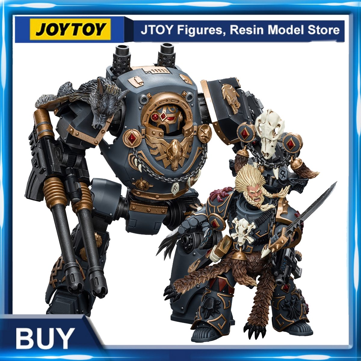 JOYTOY Warhammer 40K Geigor Fell Hand en Oferta