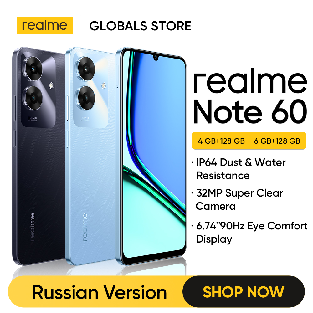 Transforma tu experiencia móvil con fluidez visual y potencia duradera: el realme NOTE 60 ofrece una pantalla de 90Hz, cámara de 32MP y batería de 5000mAh, ideal para uso intensivo y capturas nítidas sin interrupciones.