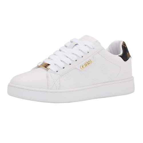 LUCE ELEGANTE Y CÓMODA TODO EL DÍA: LOS TENIS GUESS RENZY BLANCO SON LA FUSIÓN PERFECTA DE ESTILO Y CONFORT - LA ELECCIÓN IDEAL PARA MUJERES ACTIVAS