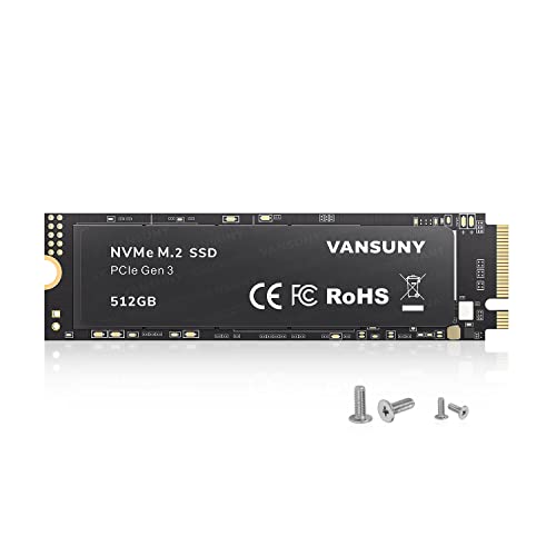 Tus archivos y programas cargarán al instante con el VANSUNY NVMe M.2 de 512GB: velocidades de 3400/2900MB/s y tecnología 3D NAND para una oferta imperdible en almacenamiento rápido.