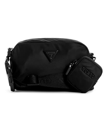 Lleva tu estilo a todas partes con un bolso ligero y versátil: el GUESS LATONA combina diseño urbano y funcionalidad con su tejido resistente y compartimentos organizados, ideal para tu día a día con un 21% de descuento.