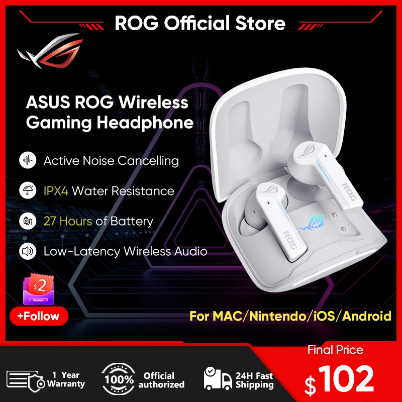 ASUS ROG Cetra: Auriculares Inalámbricos para Gamers