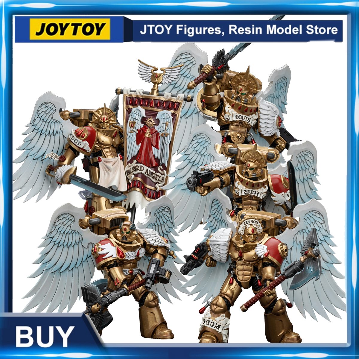 JOYTOY Warhammer 40K: Figura de Acción Ángeles Sangrientos