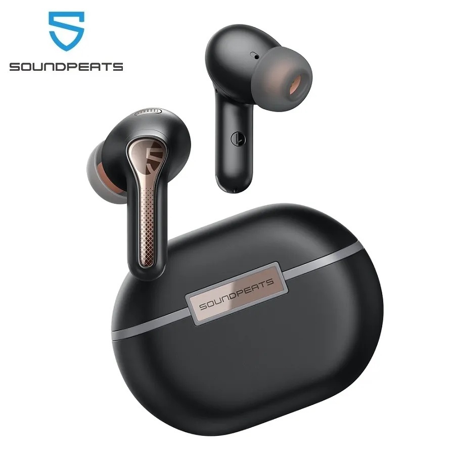 Desbloquea un audio inmersivo y sin distracciones con los auriculares SOUNDPEATS CAPSULE 3 PRO: Disfruta de una cancelación de ruido híbrida de 43dB, calidad Hi-Res certificada y tecnología LDAC para una experiencia sonora superior en cualquier entorno.