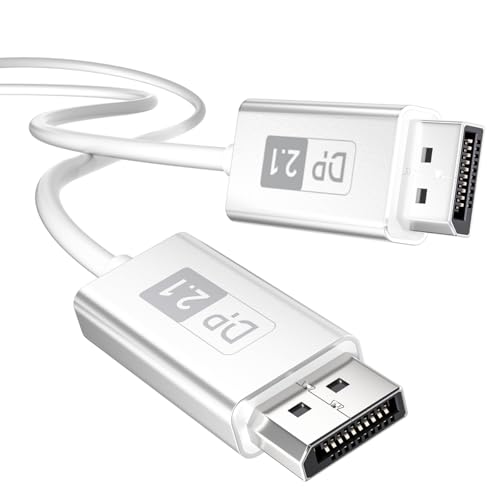 Eleva tu experiencia gaming al máximo con este cable YSERENDEPT DISPLAYPORT 2.1: Resolución 16K/60Hz y compatibilidad con RTX 4090 para una inmersión sin límites.